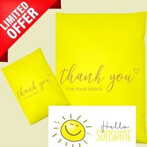 Poly mailers 10x13 & 6x9 Cards Included!